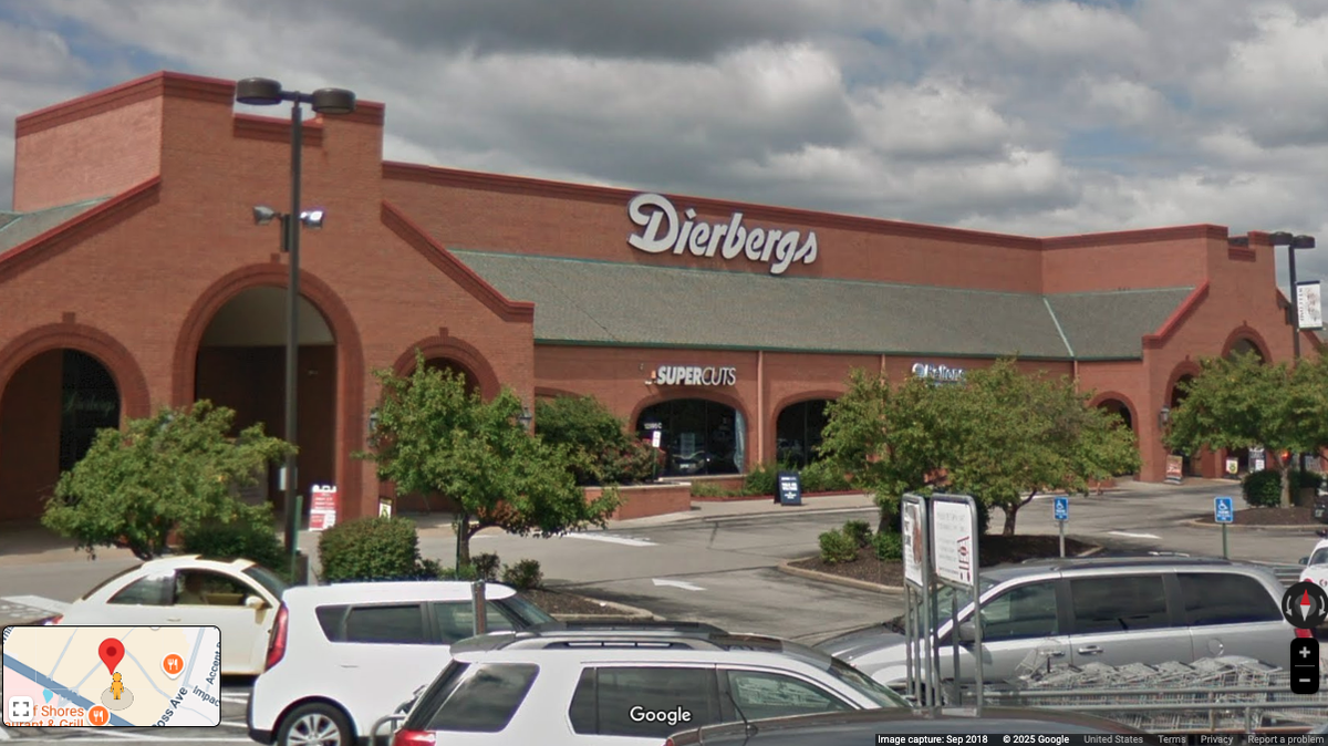 A man is accused of punching a customer at a Dierbergs grocery store in St. Louis County in a racially-motivated attack, authorities say.