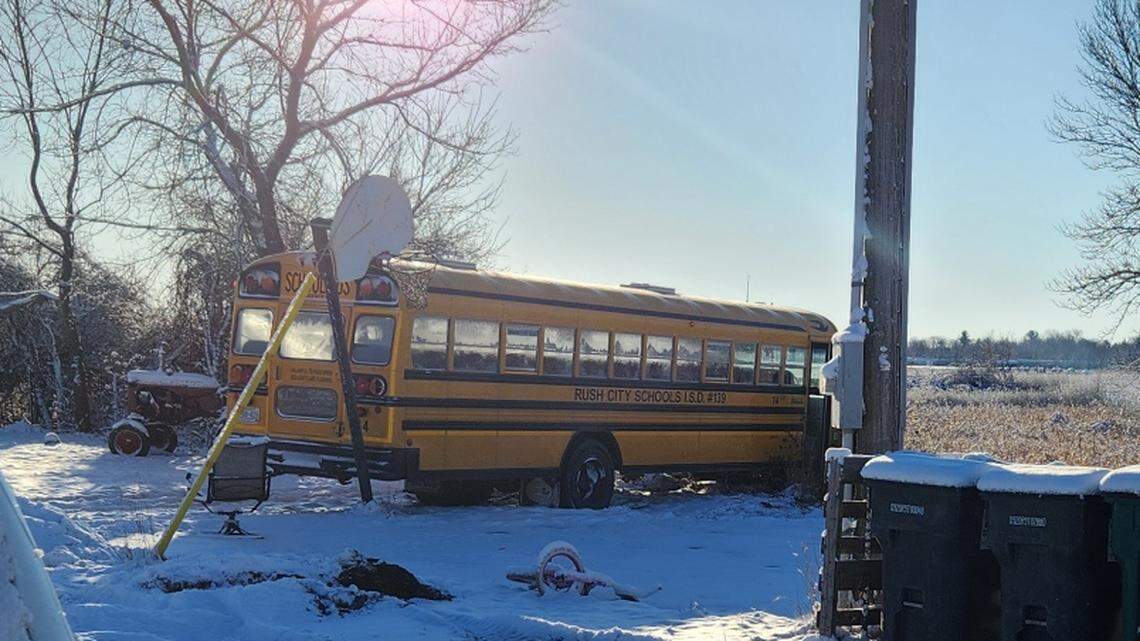 The operator of a school bus is accused of driving 49 students while he showed signs of alcohol impairment.