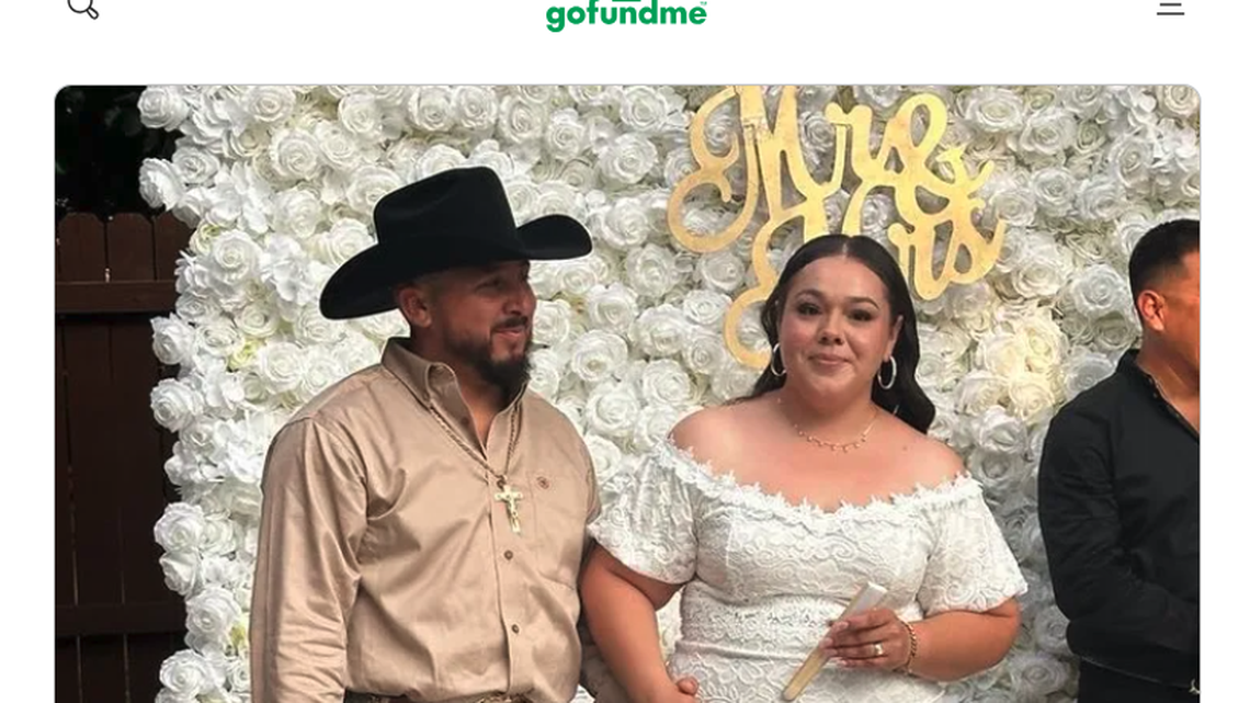 A man was shot in a robbery during his wedding reception, reports say.