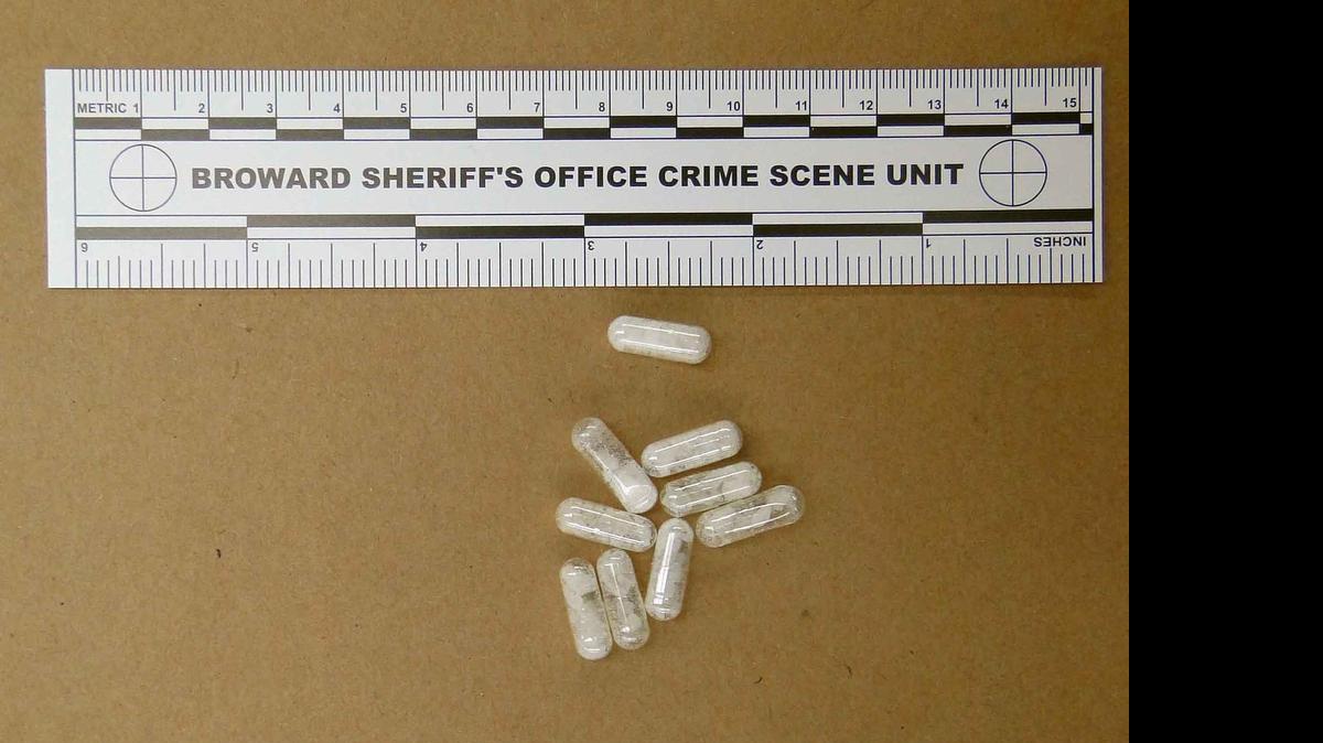
Confiscated vials of flakka
