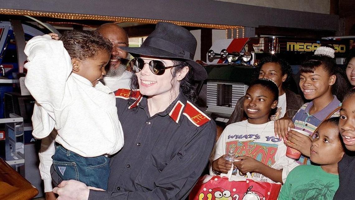 Michael Jackson hosted a party for children in 1994 at his Neverland Ranch.