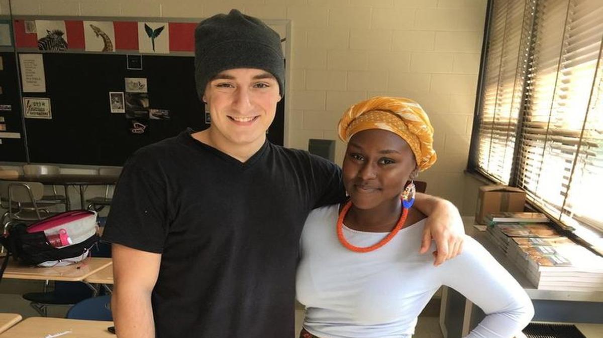 This photo of Maryland teen Josh Welch, dressed like a thief for his school’s “Culture Day,” has gone viral.