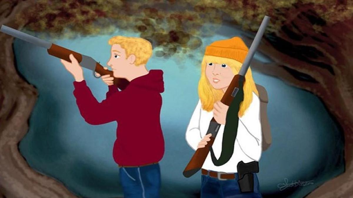 In a reimagined NRA fairy tale, Hansel and Gretel take to the woods to find food for their struggling family. “Gretel readied her rifle and fired. Her training had paid off, for she was able to bring the buck down instantly with a single shot,” says the story.