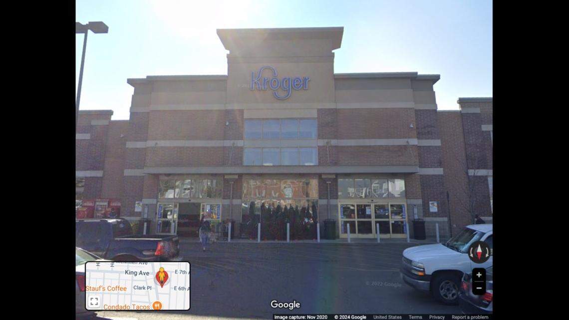 A man died after being assaulted outside a Kroger in Columbus, Ohio, police say.