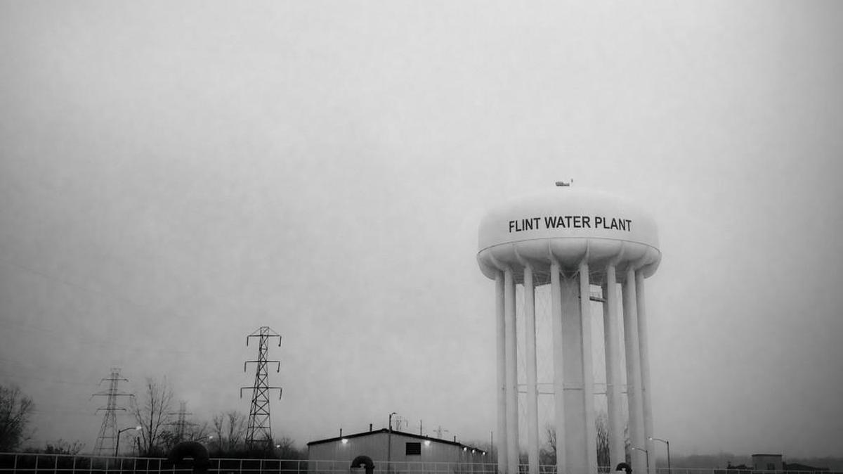 This Jan. 21, 2016 photo shows the Flint, Mich., water plant.