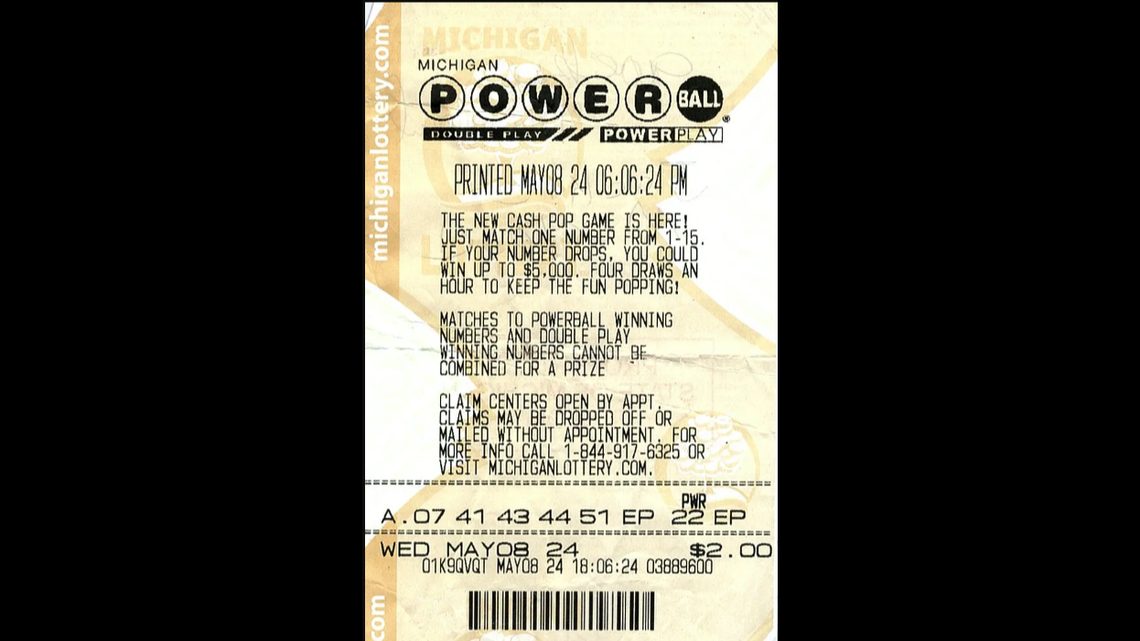 A Michigan man was left shocked when he learned how much his winning Powerball ticket was worth. 