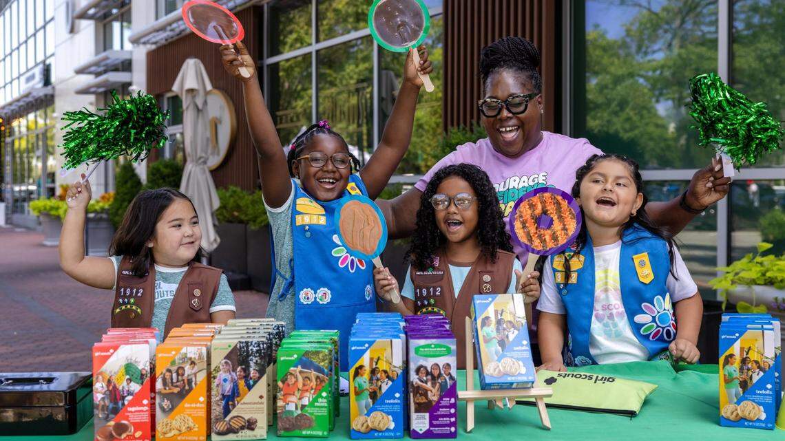 Girl Scouts of the USA kicked off its cookie-sales season, though two varieties will be missing from the lineup soon.
