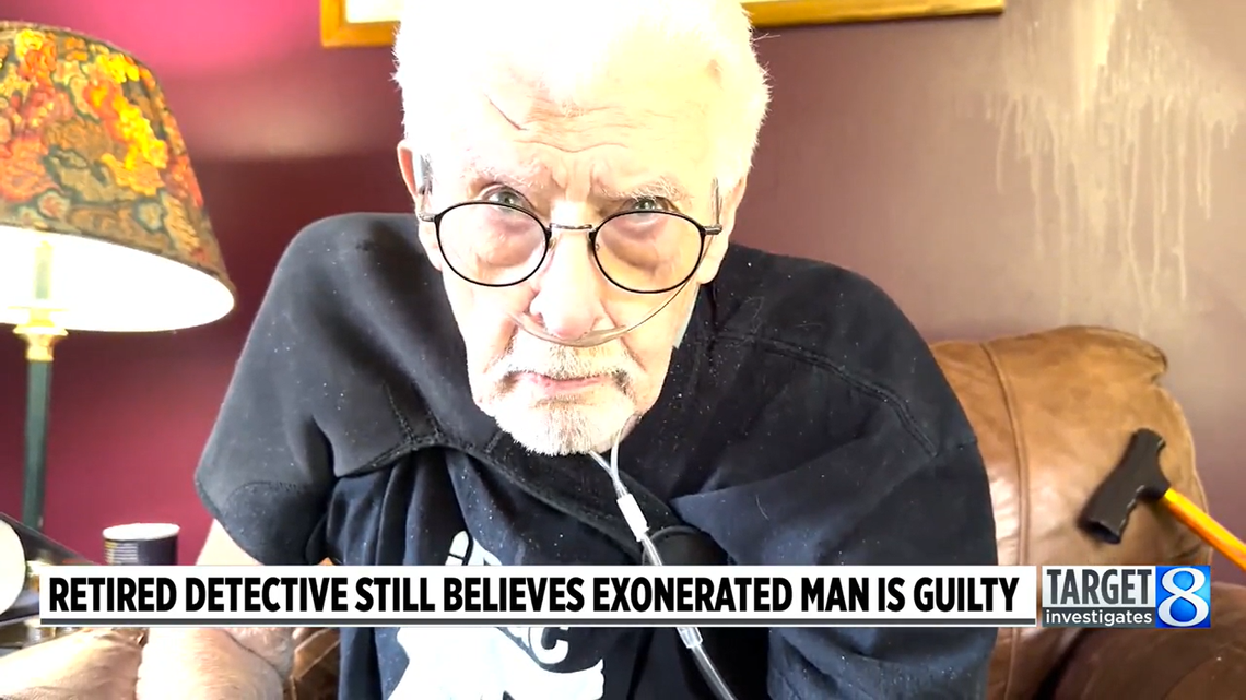 Former detective Mike Brown stands by his actions after wrongfully convicted man man serves 21 years in prison.