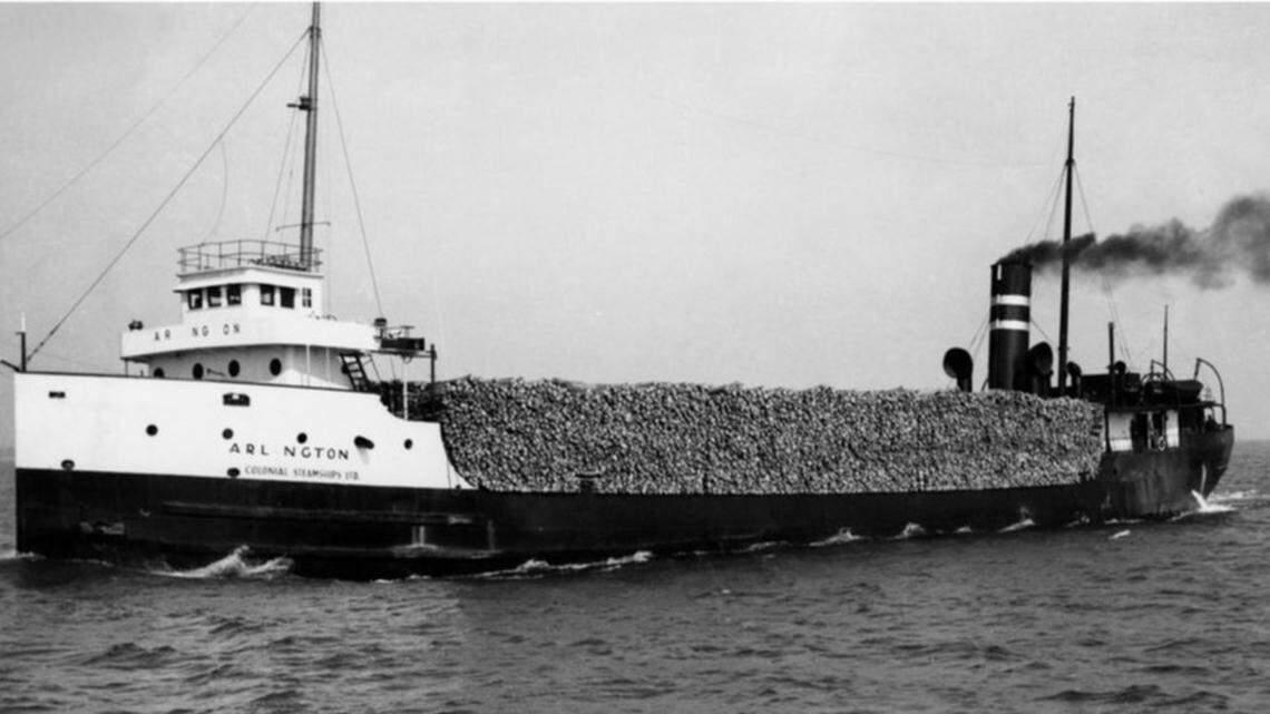 The Arlington sunk in 1940 when it hit bad weather crossing Lake Superior and its captain refused to change course, according to experts.