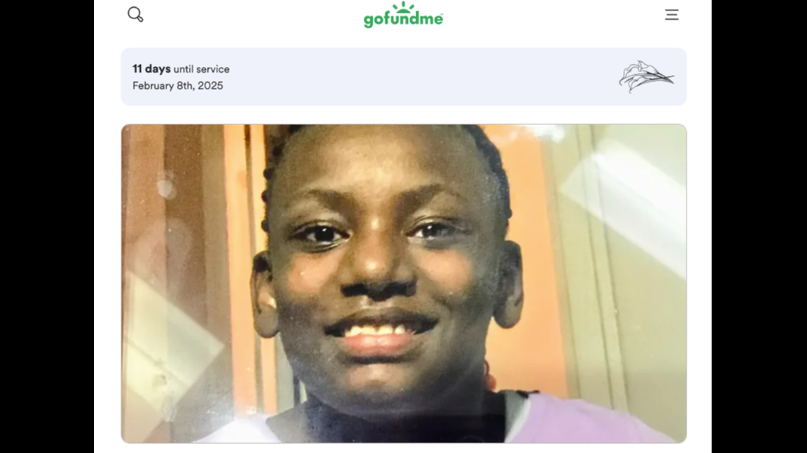 Shamiya Stewart, 12, died Monday, Jan. 27, following an intentionally set fire, investigators said.