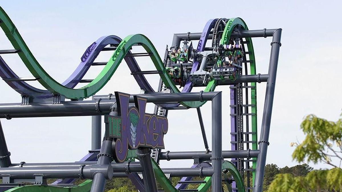 The Joker, a new roller coaster at Six Flags Great Adventure in New Jersey, ran into a few glitches on its preview day Thursday. The vertical coaster opens to the general public Saturday.