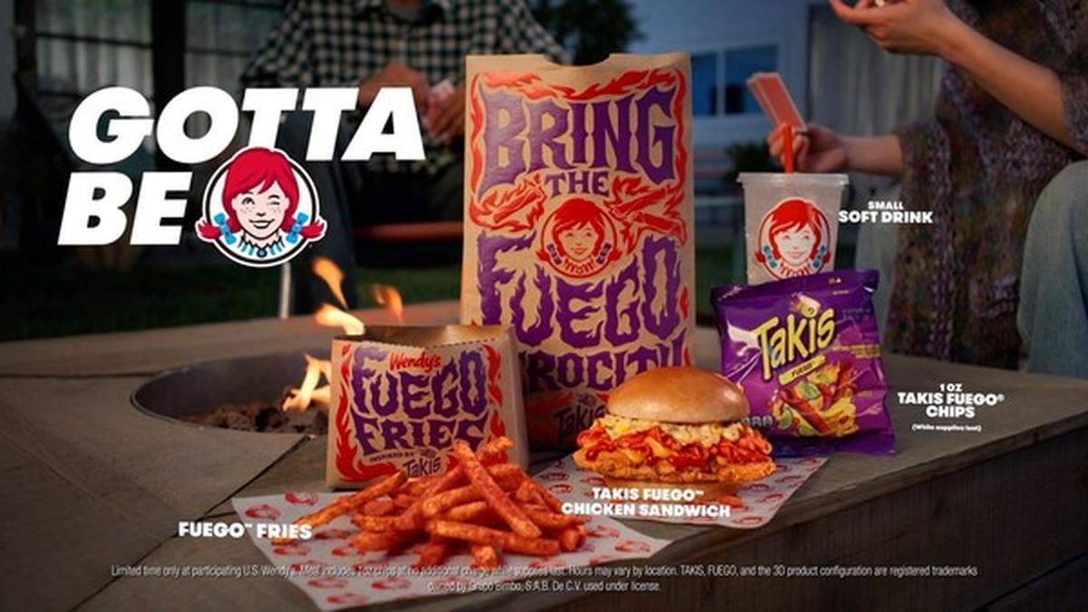 Here’s what’s in the new Wendy’s meal bundle, in partnership with Takis.