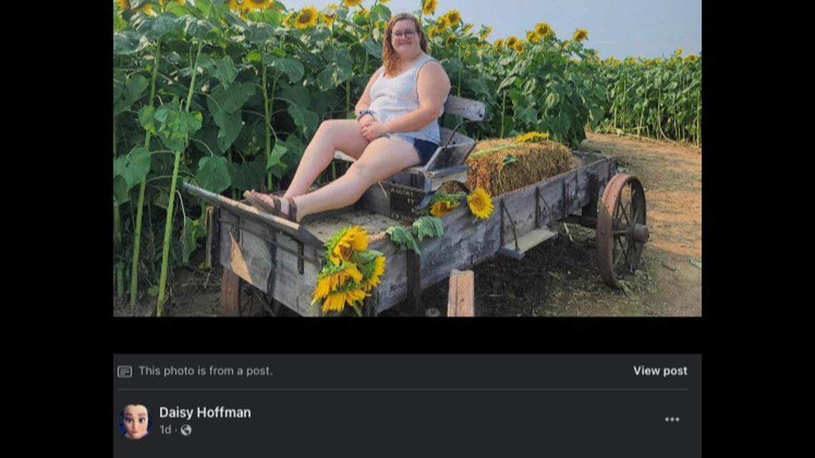 The body of Melody Hoffman, 20, was discovered in an Iowa lake, authorities say. She had been stabbed.