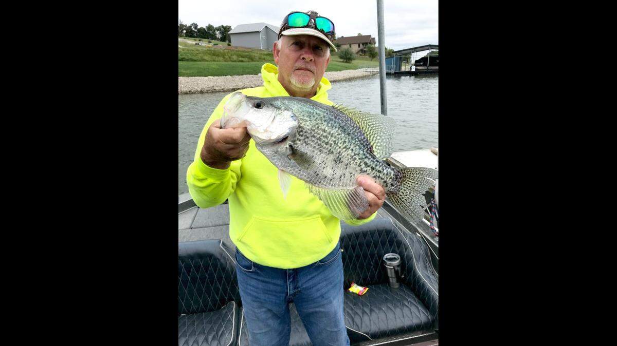 The Iowa Department of Natural Resources said they are testing to determine if this is a hybrid between a black and white crappie.