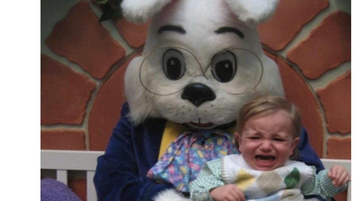 Visiting the Easter Bunny isn’t all it’s cracked up to be for some kids.