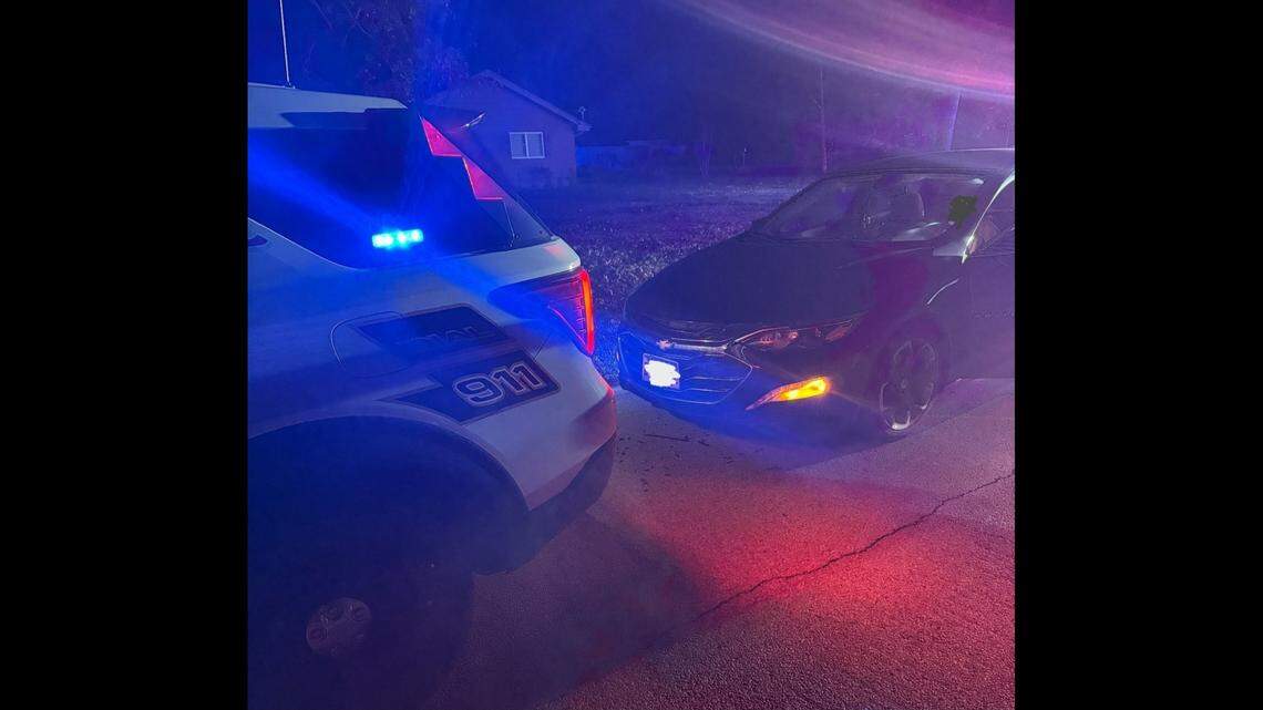 The sheriff’s deputy executed a rolling road block which involved using his patrol car to slow down and stop the runaway car, authorities said.