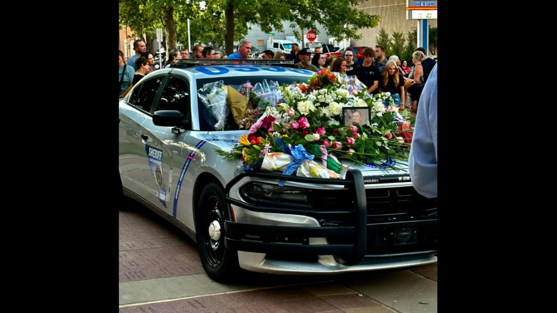 The Cleveland County Sheriff’s Office held a candlelight vigil in honor of Jordan Cannon.