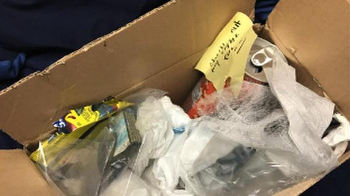 Connor Cox left a mess in his room when he went home for winter break. He likely won’t do that again.