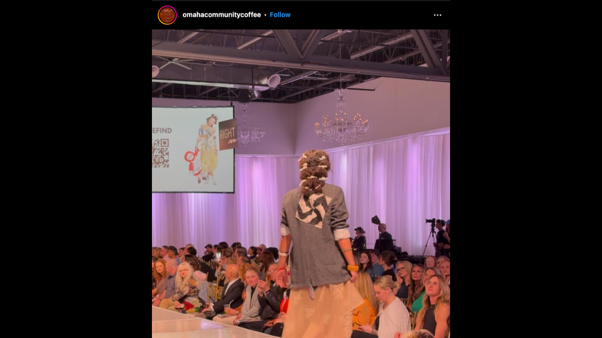 The designer said the design, which many believed to be a swastika, is not what it seems.
