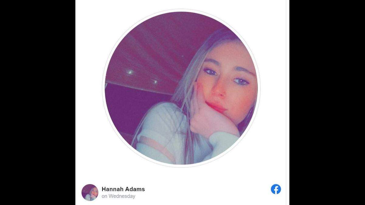 Hannah Adams was killed in an ATV crash in Carroll Township, Pennsylvania, on her 22nd birthday, reports say.