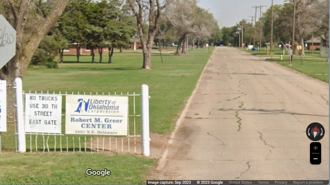 Police in Enid, Oklahoma, have arrested two men and are looking for a third man, who they say physically abused patients with disabilities.