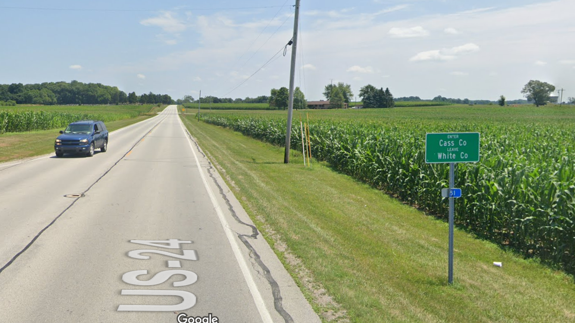 An 89-year-old woman was fatally mauled by a 100-pound dog in Cass County, Indiana, police said.