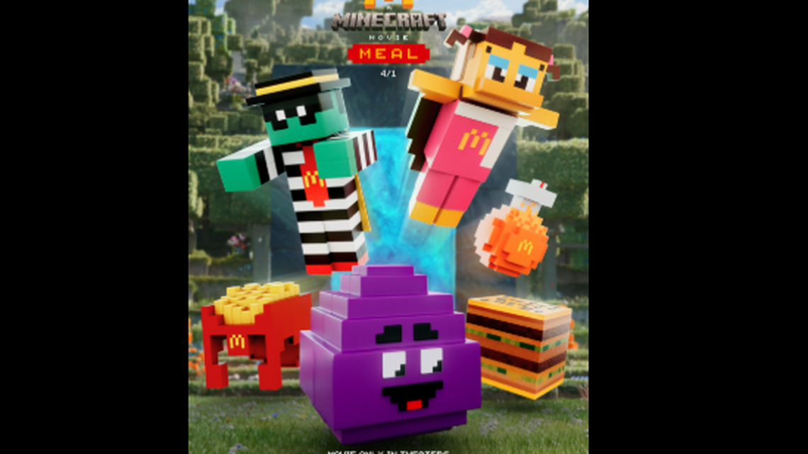 A Minecraft Movie Meal Toys: Fun Collectibles Await