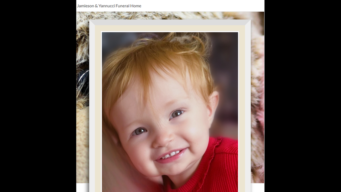 One-year-old Vivian Gardner died after Ohio officials say a man slammed her on the floor for crying.