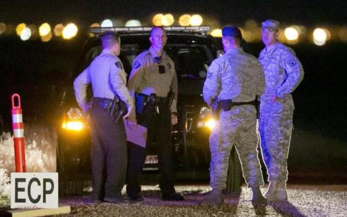 
An Idaho National Guard helicopter crashed south of Gowen Field in Boise Thursday 
