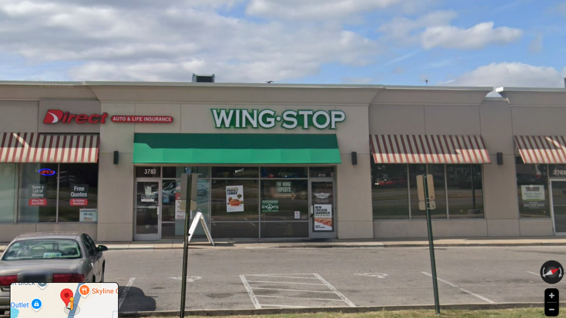 A Wingstop worker was assaulted by a 36-year-old inside and outside the restuarant, authorities say.
