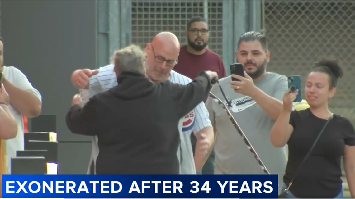 Fransisco Benitez was released from prison after 34 years after he was wrongfully convicted in a 1989 double fatal shooting.