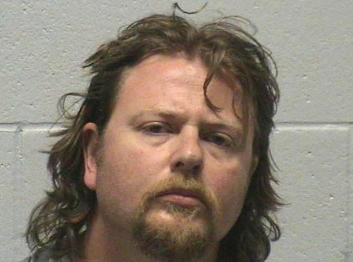 Brian Brandt, 40, of Reno, is accused of driving a semi-truck into the Moonlite Bunny Ranch in Nevada.