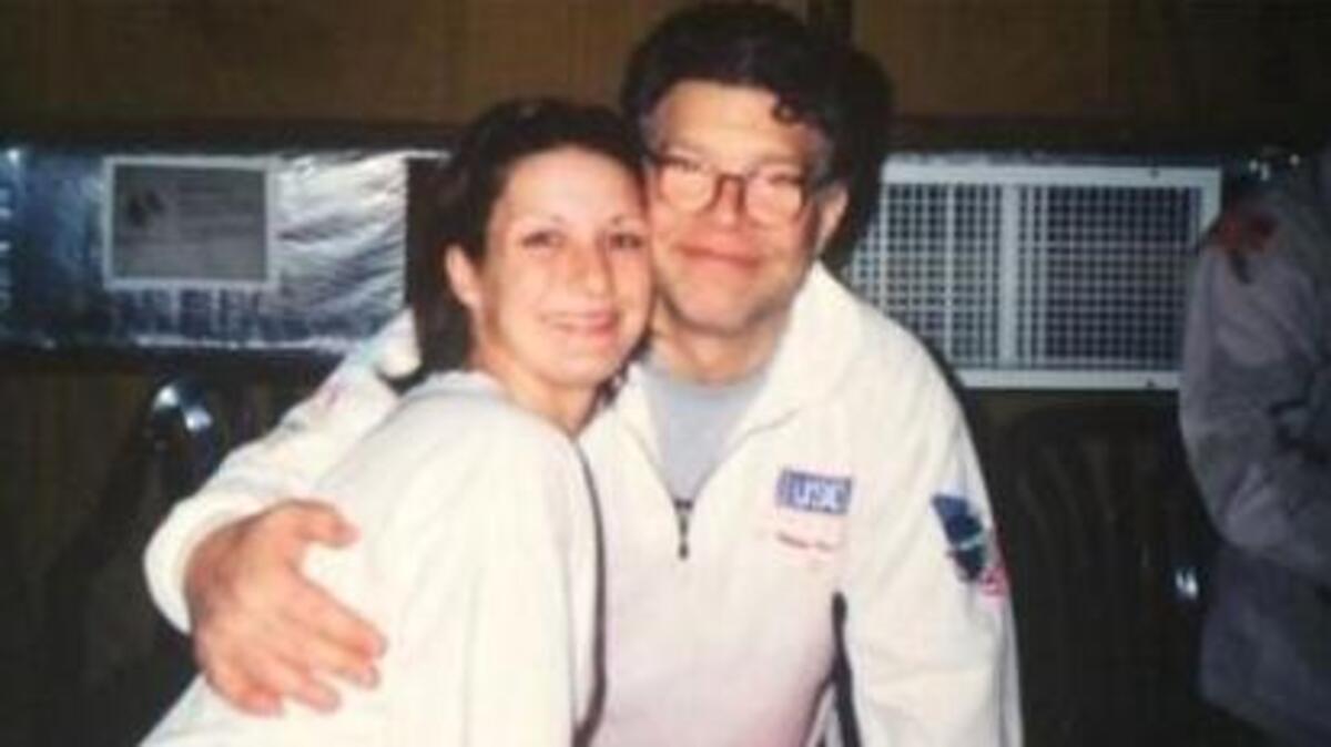 An Army veteran tells CNN that U.S. Sen. Al Franken cupped her breast while she was deployed in Kuwait.