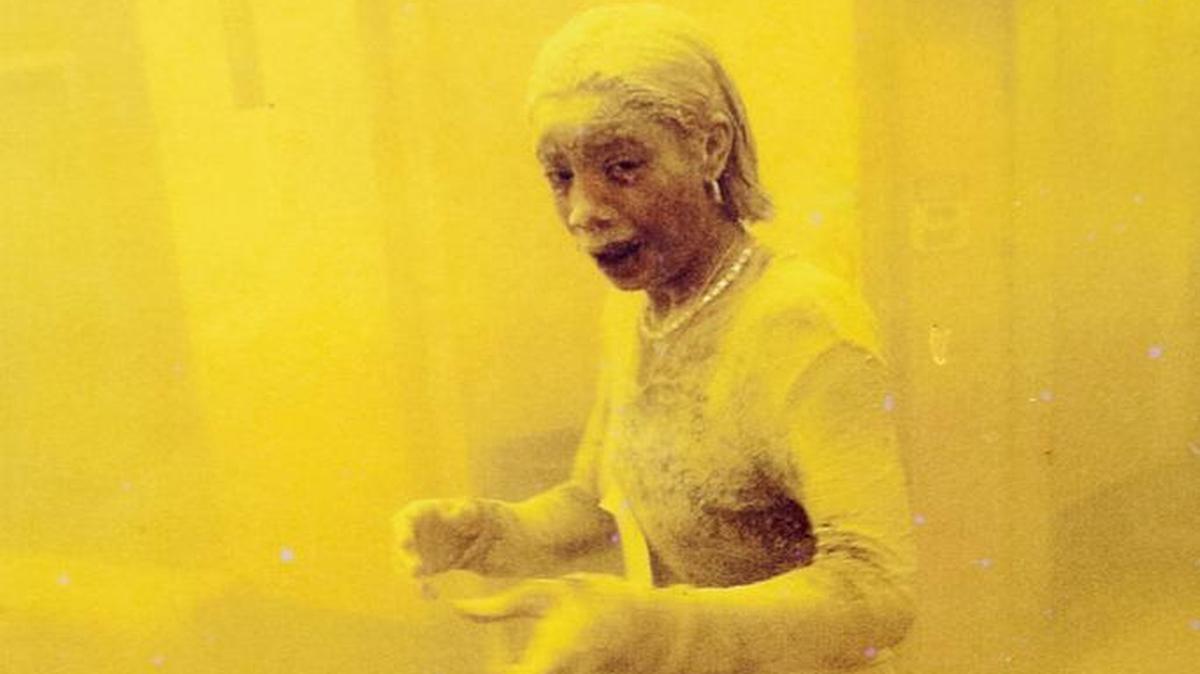 
AFP photographer Stan Honda took this iconic photo of Marcy Borders on 9/11. The woman who became known as the “Dust Lady” died on Monday of stomach cancer.
