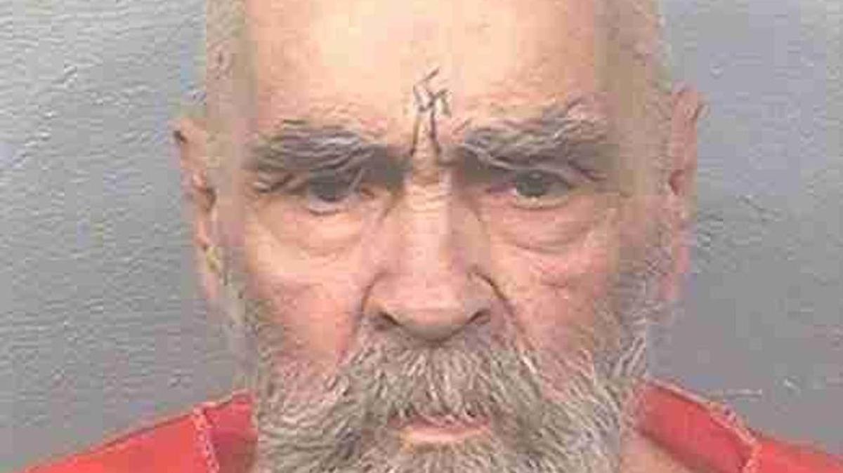 Charles Manson’s new mugshot.