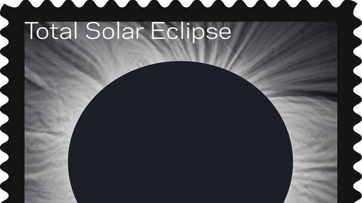 USPS released its ‘transforming’ Total Eclipse of the Sun Forever stamp on Tuesday.