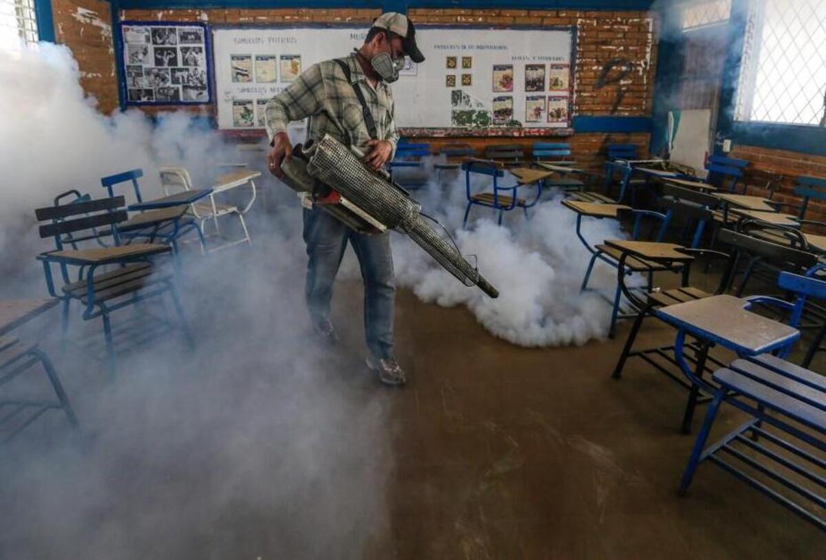 Worries about the rapid spread of the Zika virus through the Western Hemisphere have prompted eradication efforts in several Latin American countries. In Nicaragua last week, a classroom was fumigated with insecticide to battle mosquitoes that spread the virus. The United Nations health agency on Monday warned that Zika poses a global emergency.
