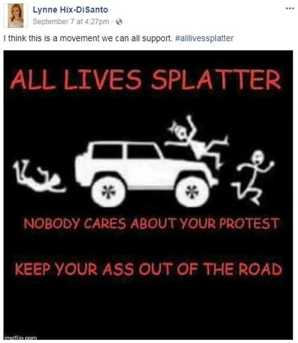 A South Dakota legislator shared a controversial meme on Facebook.