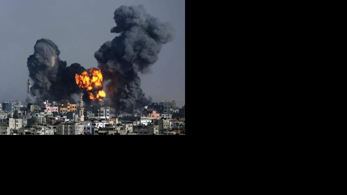 An explosion resulted from an Israeli strike Tuesday in Gaza City. Meanwhile, Hamas continued to launch rockets into Israel. In recent weeks, militants in Gaza have fired hundreds of rockets into Israel.