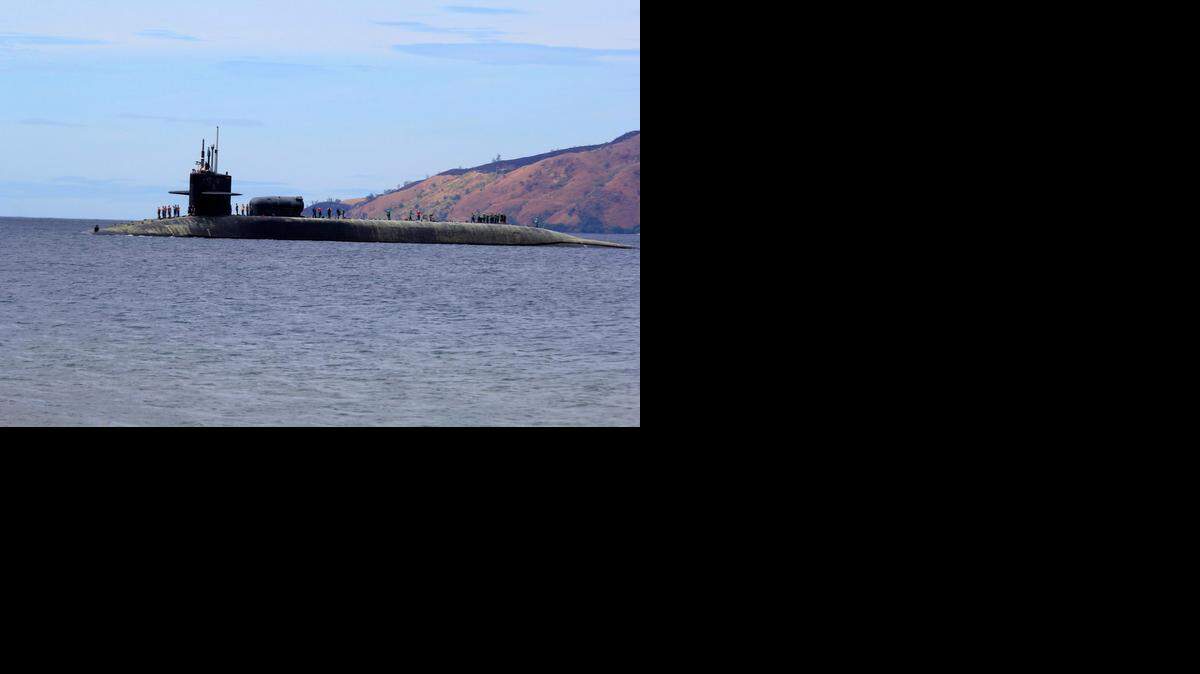 The sailor was a USS Tennessee crew member, an Ohio-class submarine like the USS Michigan pictured above.