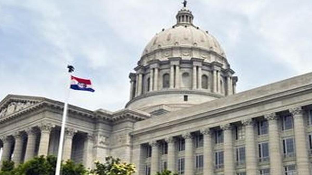 The Missouri state Capitol in Jefferson City