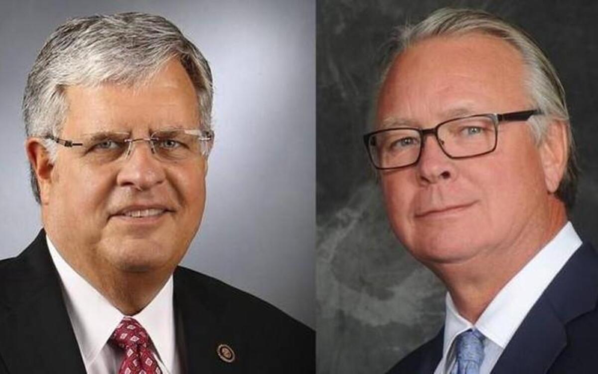 Senate President Ron Richard (left) has faced pay-to-play allegations over a bill he sponsored that would benefit the company of Joplin businessman David Humphreys (right).