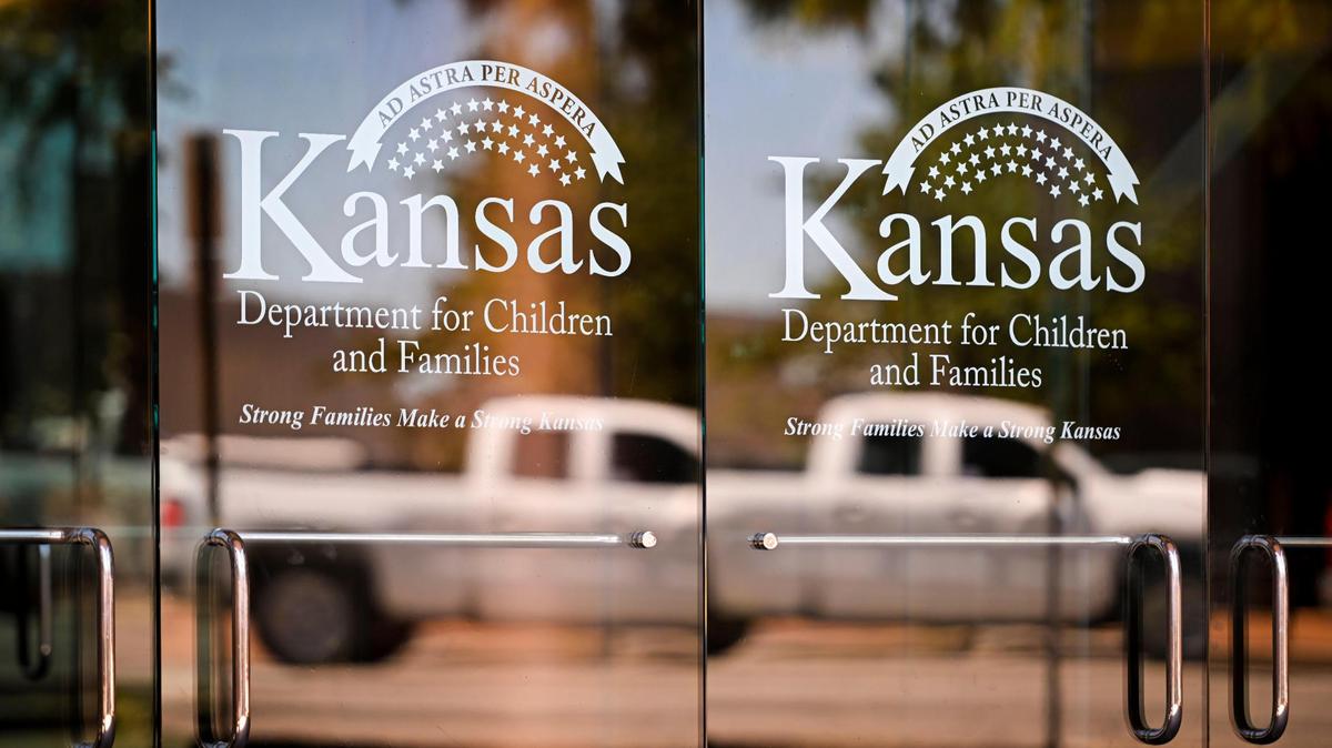 The Kansas Department for Children and Families office in Topeka, Kansas.