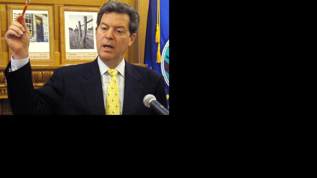 
Kansas Gov. Sam Brownback 
