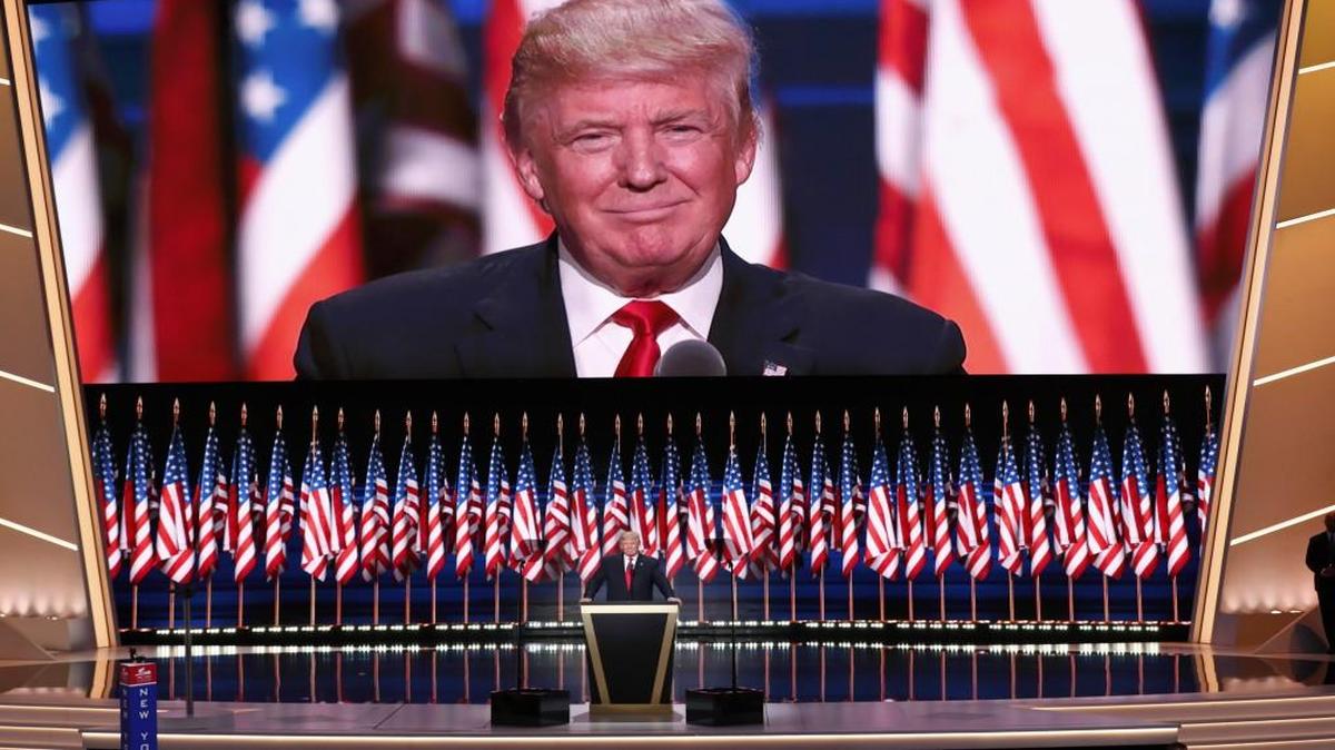 Donald Trump took the stage Thursday night at the Republican National Convention and spoke for more than an hour. Delegates from Kansas and Missouri expressed support for his ideas.