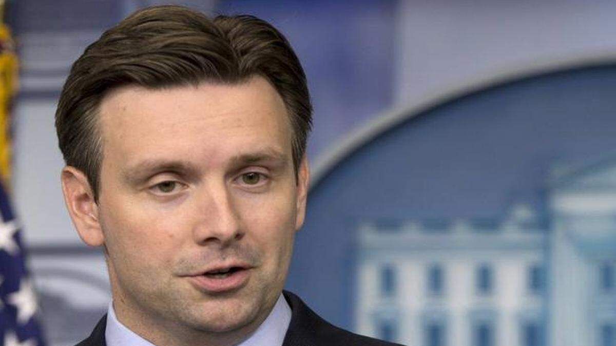 
New White House press secretary Josh Earnest 

