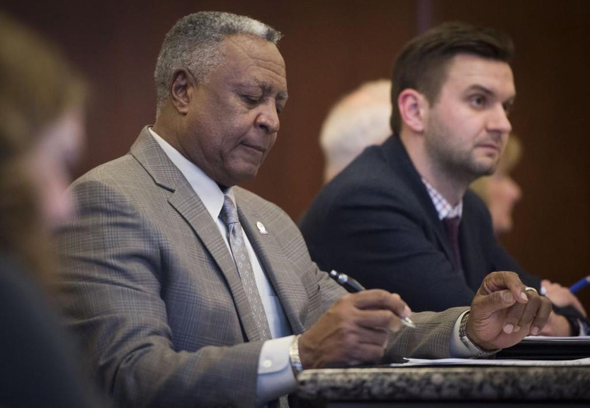 Jackson County Executive Frank White is pictured in a 2017 file photo. At the time, the Jackson County Legislature voted 9-0 to reject White’s pick to head COMBAT.