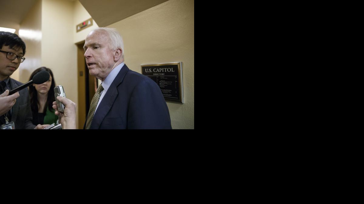 
Sen John McCain, R-Arizona
