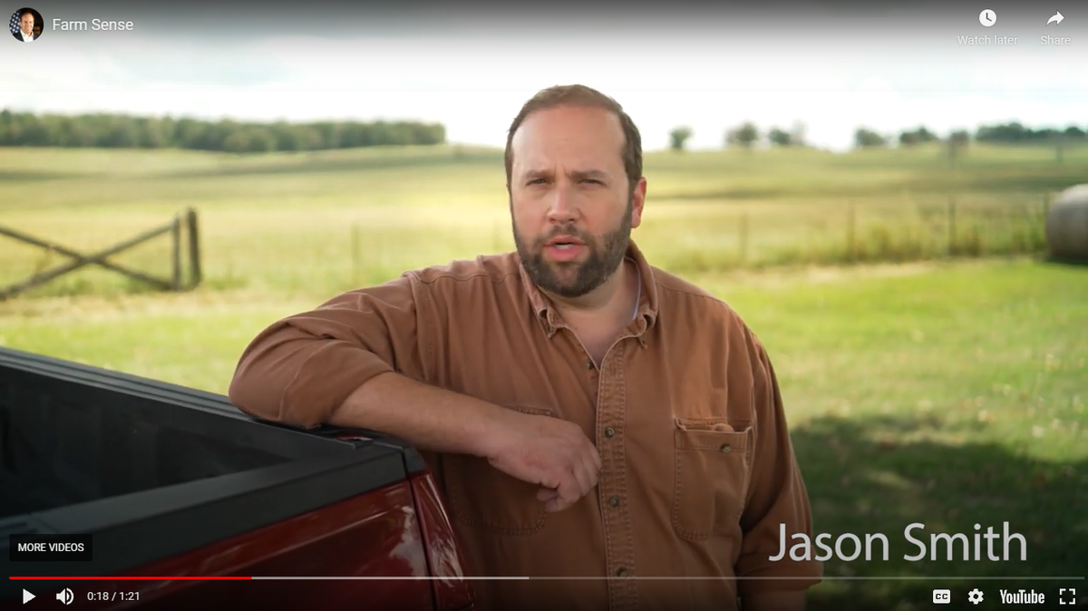 Rep. Jason Smith, a southeast Missouri Republican who is weighing a run for Senate, is appearing in a statewide ad.