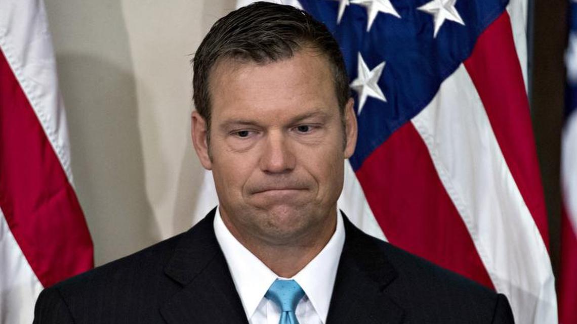 Kansas Secretary of State Kris Kobach